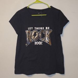 Rock & Republic AC DC Let There Be Rock Shirt